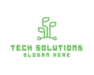 Digital Plant Tech logo design