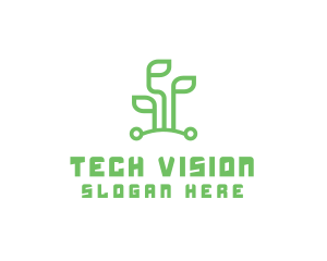 Digital Plant Tech logo design