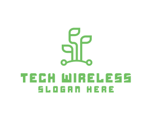 Digital Plant Tech logo design