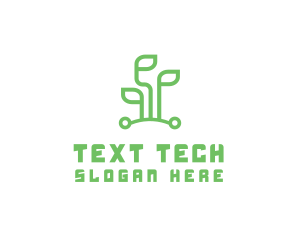 Digital Plant Tech logo design