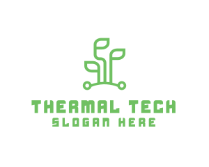 Digital Plant Tech logo design