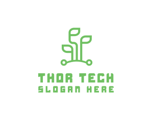 Digital Plant Tech logo design