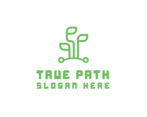 Digital Plant Tech logo design