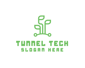 Digital Plant Tech logo design