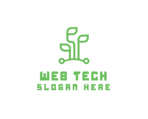 Digital Plant Tech logo design