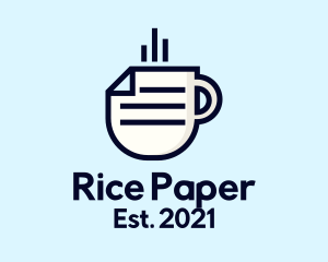 Hot Paper Cup logo design