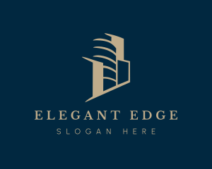 Upscale Condominium Property logo design