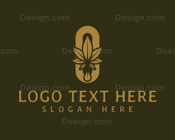 Premium Marijuana Leaf Logo