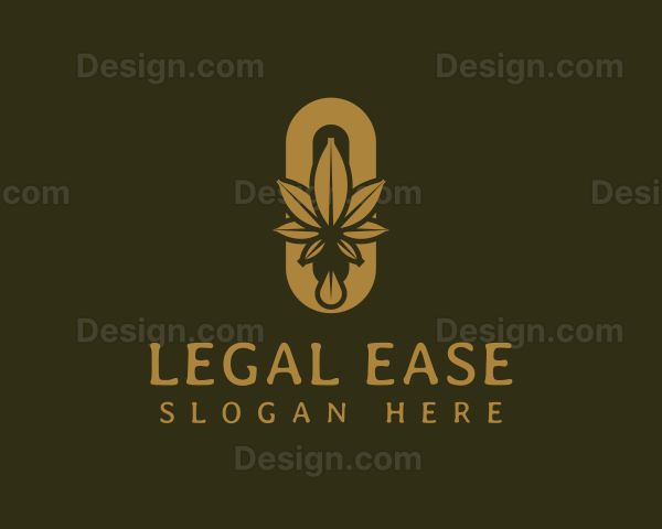 Premium Marijuana Leaf Logo