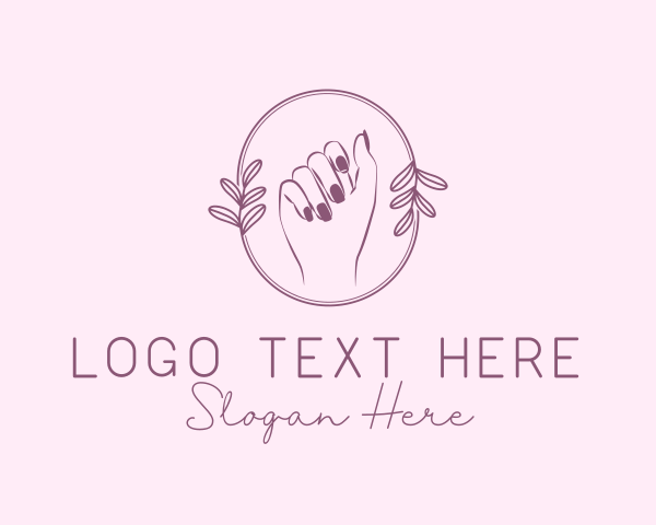 Nail Art logo example 3