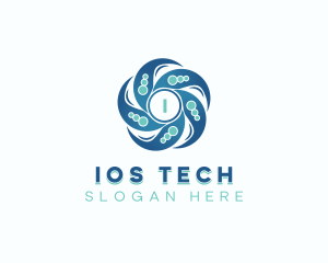 Tech Software Cyber logo design