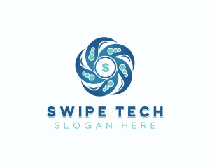 Tech Software Cyber logo design