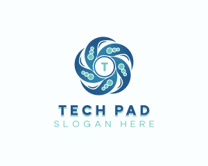 Tech Software Cyber logo design