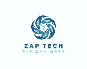 Tech Software Cyber logo design