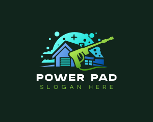 Sanitation Power Wash logo design