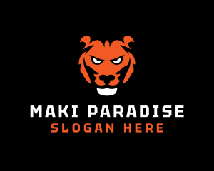 Tiger Safari Wildlife  logo design