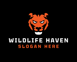 Tiger Safari Wildlife  logo design