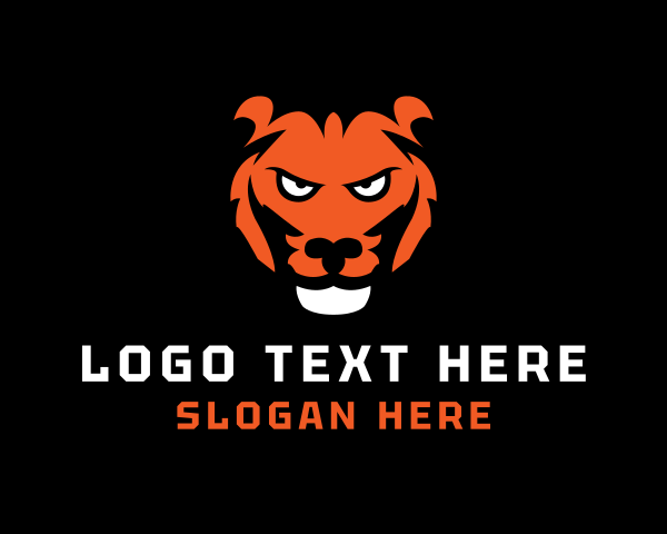 Tiger Head logo example 4