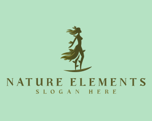 Nature Woman Tree logo design