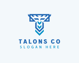 Industrial Company Letter T logo design