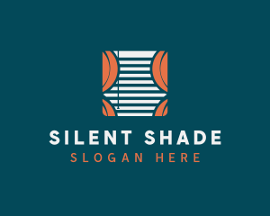 Window Curtain Blinds logo design