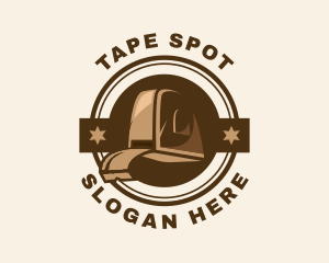 Construction Tape Measure logo design