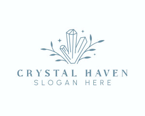 Leaf Sparkle Crystals logo
