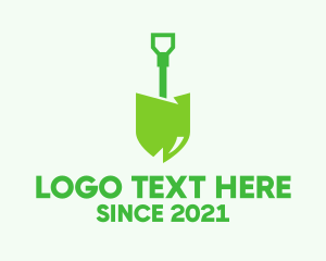 Eco Friendly Shovel  logo