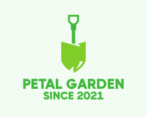 Eco Friendly Shovel  logo design