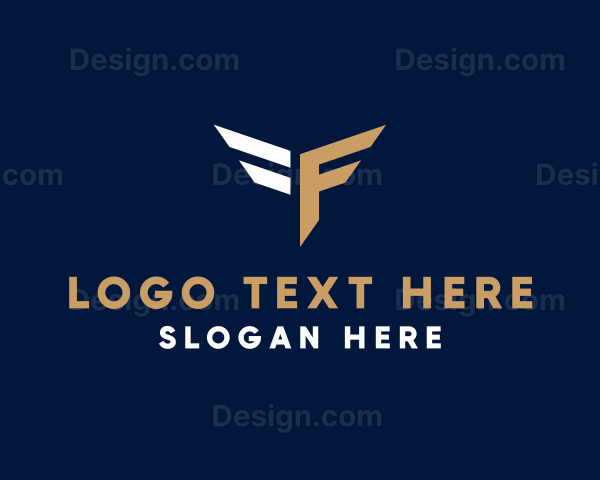 Wing Business Letter F Logo