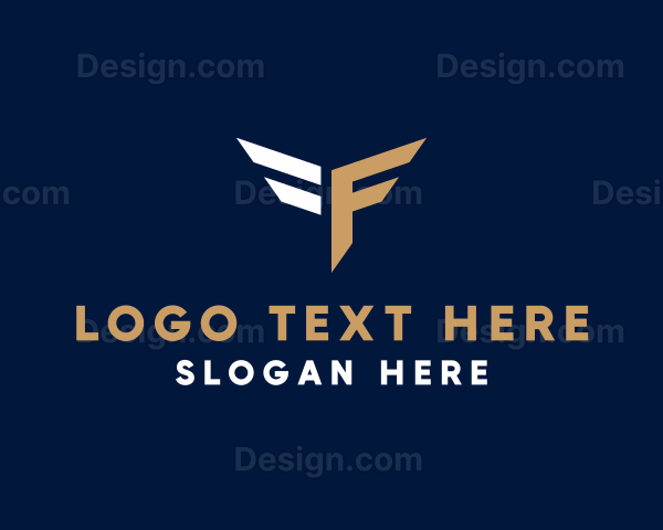 Consulting Business Letter F Logo