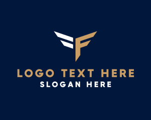 Wing Business Letter F Logo