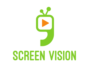 Green Television Quote logo