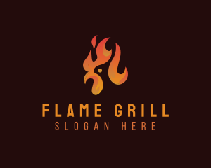 Flame Chicken Grill logo