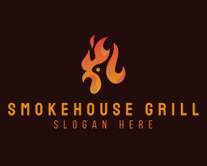 Flame Chicken Grill logo