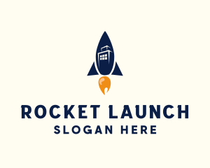 Rocket Building Tower logo