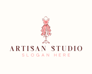 Fashion Boutique Mannequin logo design