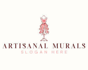 Fashion Boutique Mannequin logo design