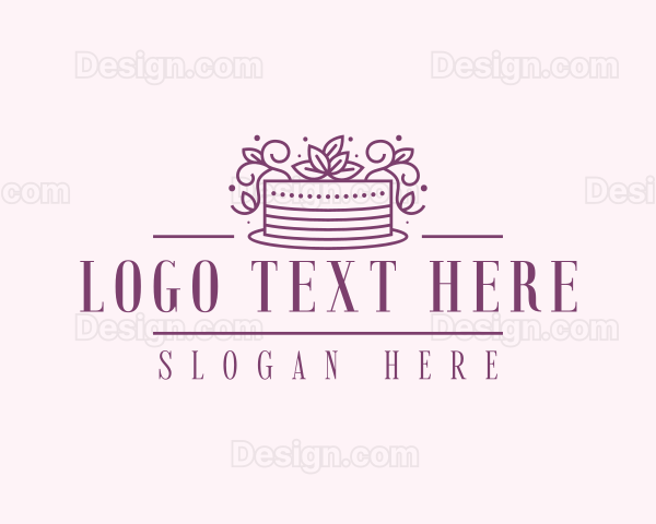 Cake Dessert Baker Logo