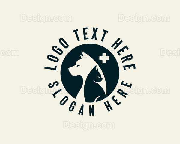 Dog Cat Pet Animal Logo