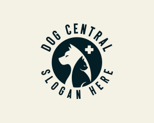 Dog Cat Pet Animal logo design