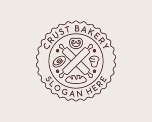 Pretzel Bread Bakery logo design