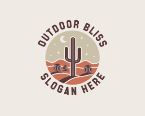 Cactus Desert Adventure logo design