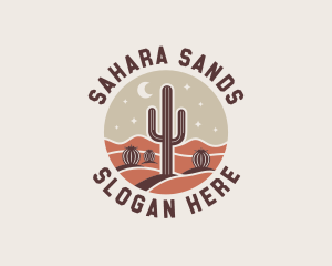 Cactus Desert Adventure logo design