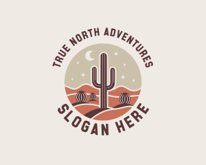 Cactus Desert Adventure logo design