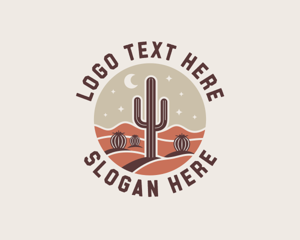 Desert logo example 3