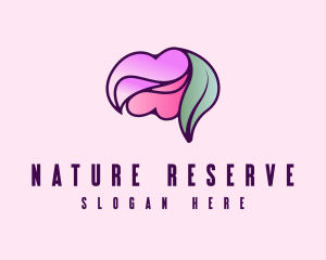 Natural Therapy Brain logo design