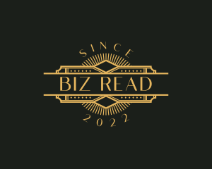 Stylish Luxury Art Deco logo design