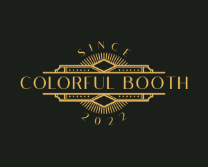 Stylish Luxury Art Deco logo design