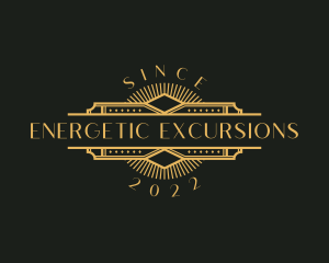 Stylish Luxury Art Deco logo design